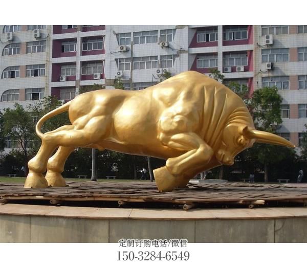 新乐风景区开荒牛雕塑 售楼处广场雕塑 仿古摆件 新乐风景区开荒牛雕塑 售楼处广场雕塑 仿古摆件