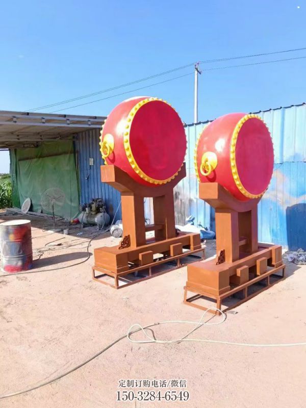 秦皇岛景观战鼓雕塑 剪影喜庆雕塑 商业街民族雕塑 秦皇岛景观战鼓雕塑 剪影喜庆雕塑 商业街民族雕塑