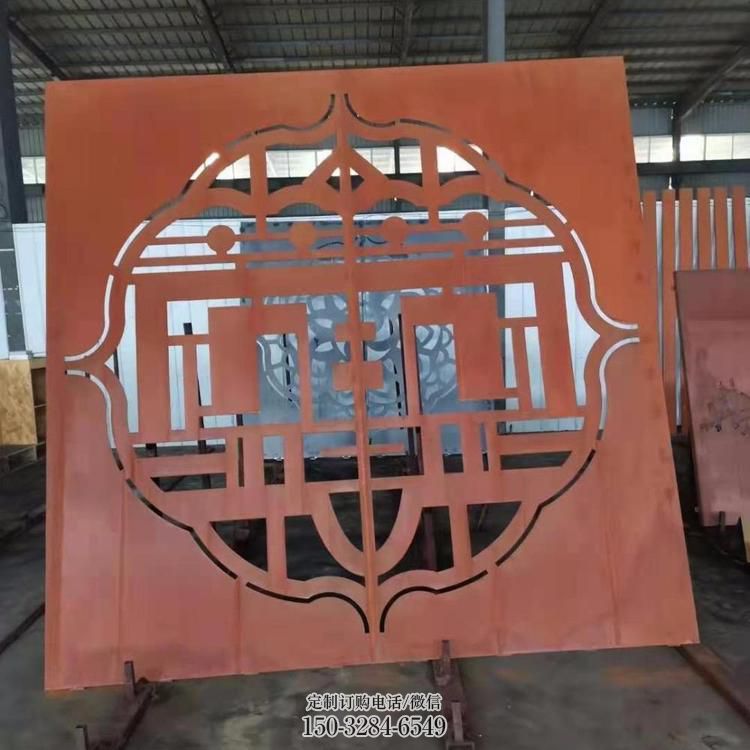 保定镂空景墙雕塑,耐候钢镂空工艺设计 保定镂空景墙雕塑,耐候钢镂空工艺设计