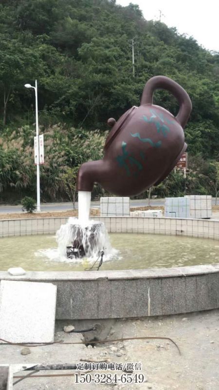 长安小区天壶标志雕塑,多彩艺术,天壶雕塑生产厂家 长安小区天壶标志雕塑,多彩艺术,天壶雕塑生产厂家