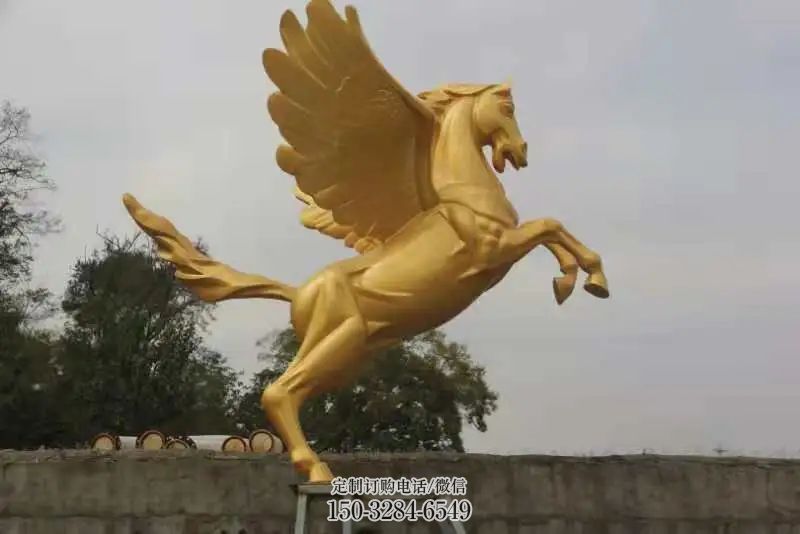 邯郸园林金马雕塑 田间彩绘雕塑 仿真摆件 邯郸园林金马雕塑 田间彩绘雕塑 仿真摆件